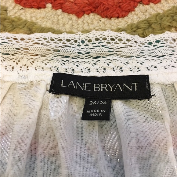 LANE BRYANT PLUS SIZE SUMMER TOP - Picture 2 of 5